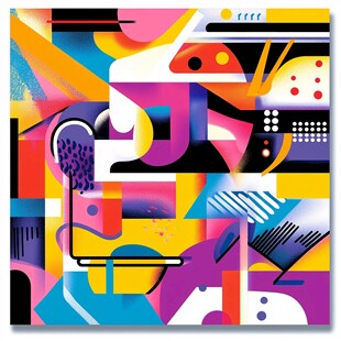 孟菲斯色块拼接