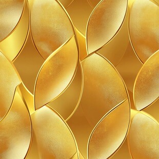金色浮雕图案