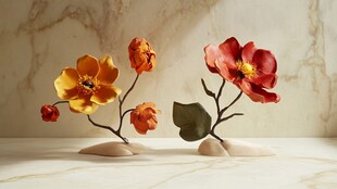 氛围摆件花朵装饰