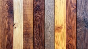 多种颜色木板木材