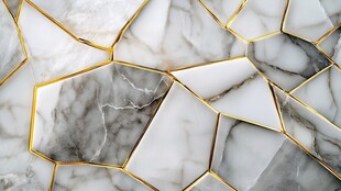 金色大理石对拼背景