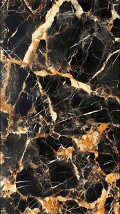 蓝色透光大理石装饰画