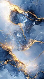 金色透光大理石装饰画