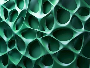 绿色炫酷3d背景