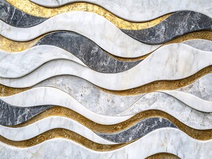 石材波浪纹理