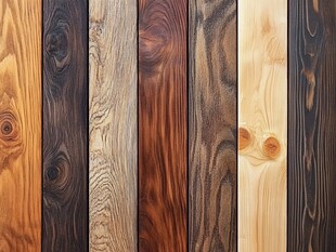 多种颜色木板木材