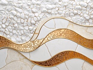 3d抽象连续凹凸肌理