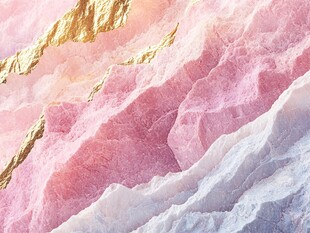 肌理彩色流体背景墙