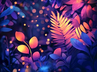 炫彩植物