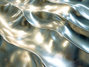 金属流动纹理背景肌理