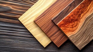 多种颜色木板木材