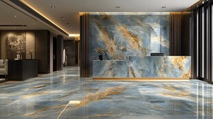 大理石迎宾区