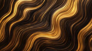 棕金波浪纹理