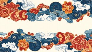 宋代云图高端云纹装饰