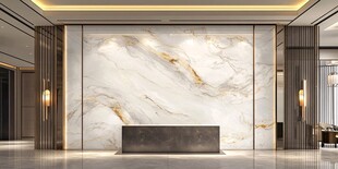 轻奢大理石背景墙