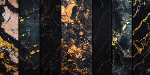 黑金大理石背景