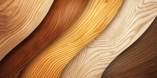 木纹创意流动海报