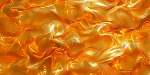 金色抽象流体纹理背景
