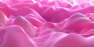 粉红色的3d山脉