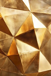 高清金色几何背景墙