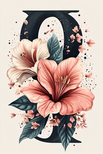 扶桑花插画