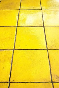 黄色地砖