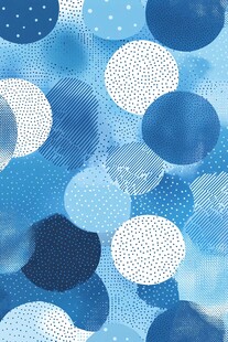 圆点竖版渐变磨砂纹