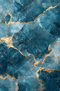 高清蓝色大理石纹理