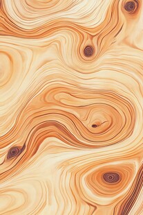 木纹创意流动海报