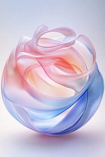 立体渐变发光体设计