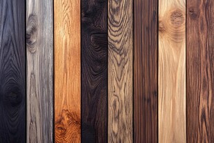 多种颜色木板木材