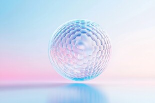 创意图案设计渐变球形