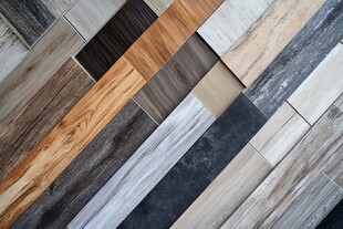 多种颜色木板木材