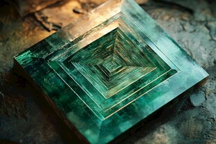 翡翠玻璃砖