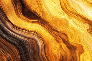 金色抽象流体纹理背景