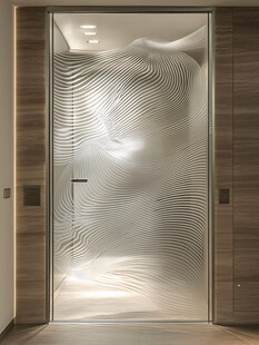 波浪造型玻璃墙