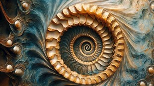 3d印花旋涡背景