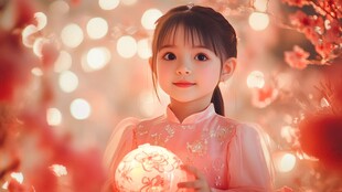 拿灯笼的女孩