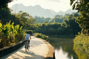 骑行休闲道路