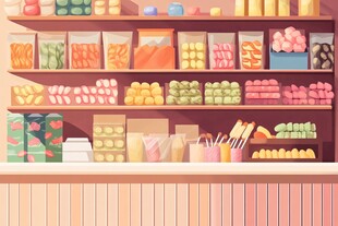 糖果店食品店