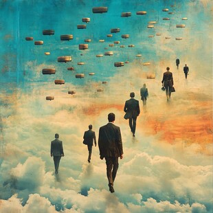 超现实主义意境画