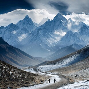 高清昆仑山