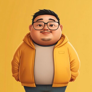 q版胖哥形象