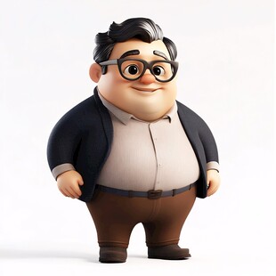 q版胖哥形象