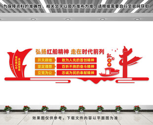红船精神文化墙