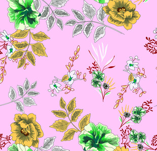 矢量叶子花