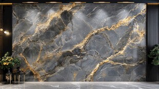 轻奢大理石背景墙