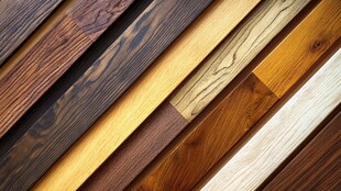 多种颜色木板木材