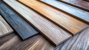 多种颜色木板木材