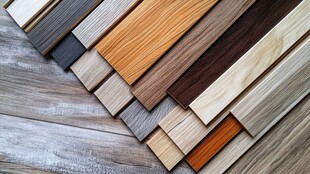 多种颜色木板木材